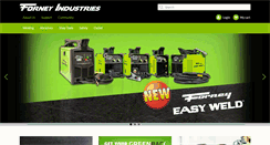Desktop Screenshot of forneyind.com